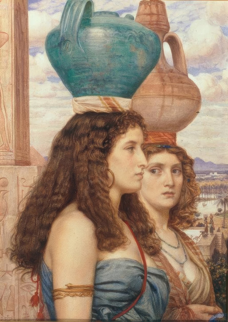 A Nílus vízhordozói alkotó: Edward John Poynter