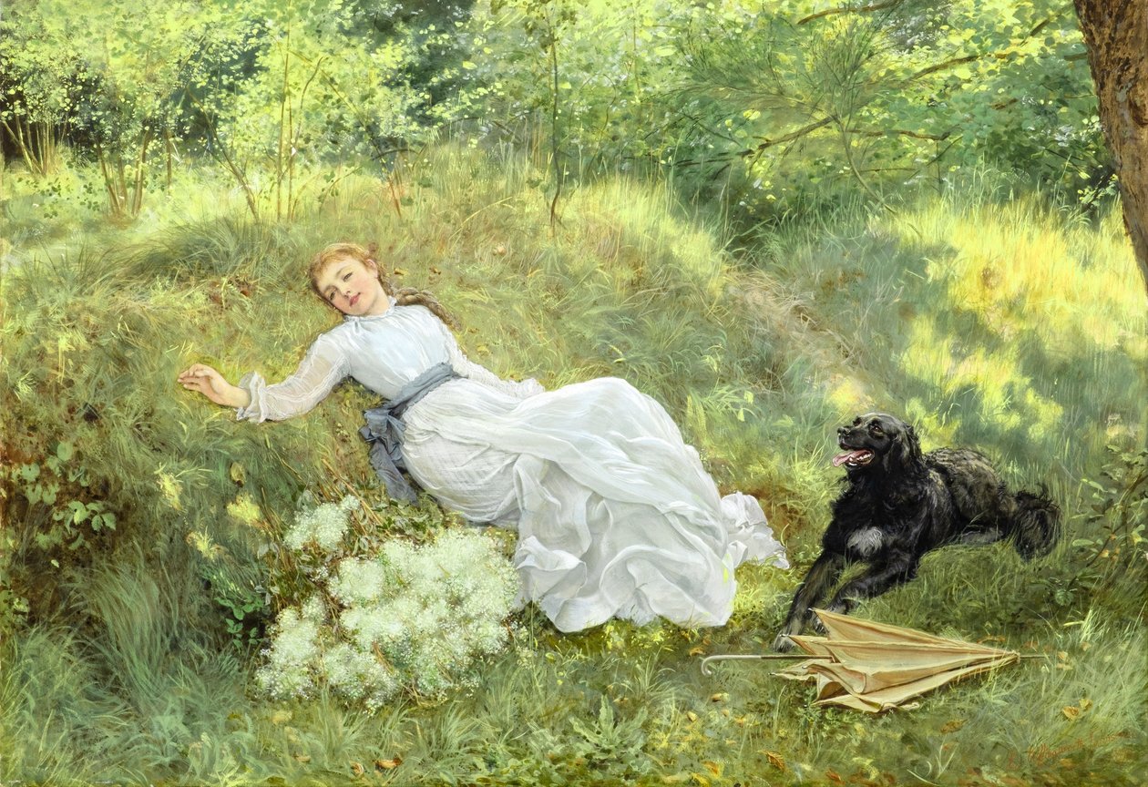 Egy nyári délután alkotó: Edward Killingworth Johnson