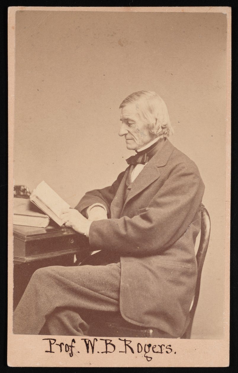 William Barton Rogers portréja 1804-1882, 1866-1873 között. alkotó: Edward L Allen
