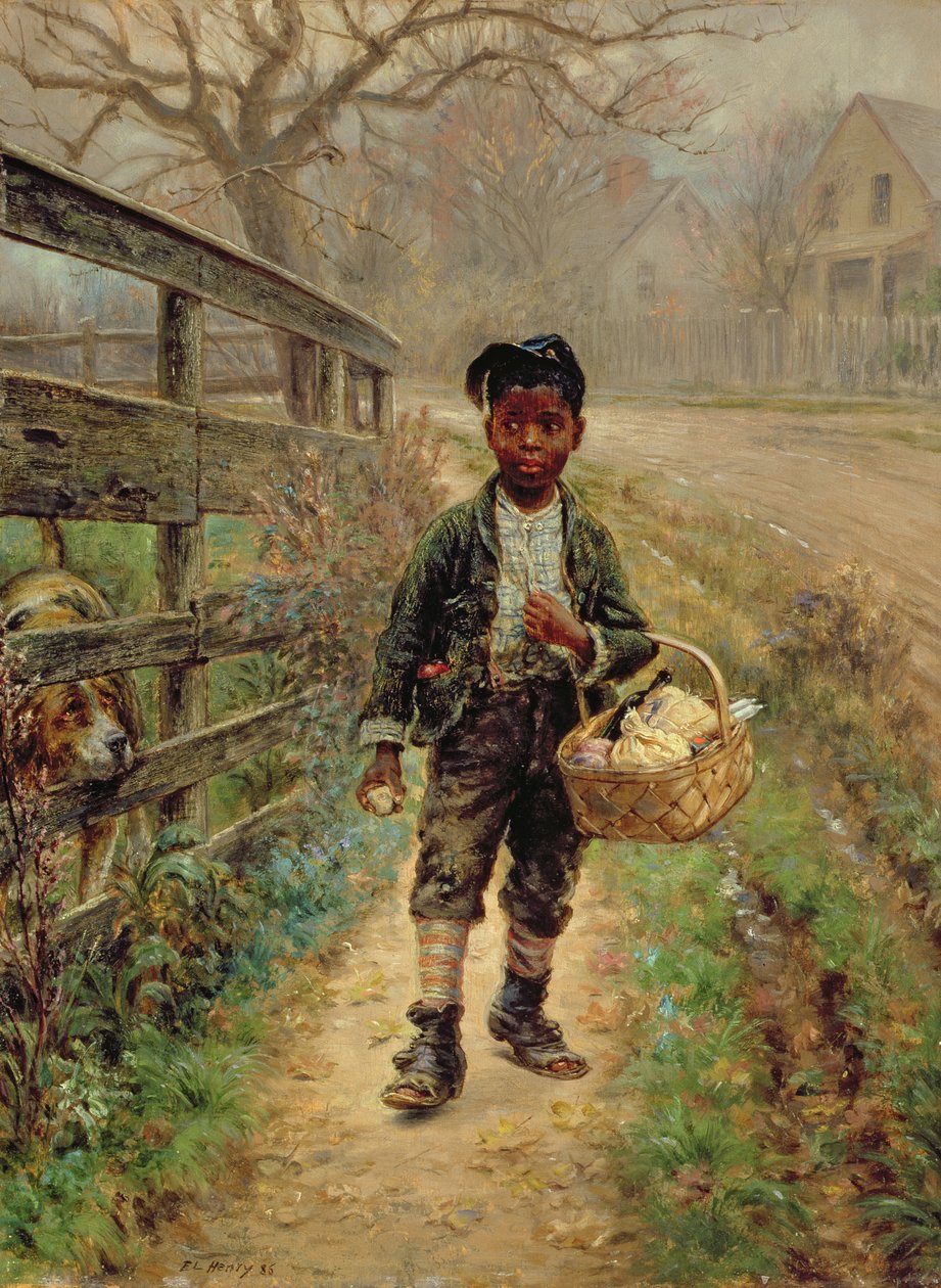 Az élelmiszerboltok védelme, 1886 alkotó: Edward Lamson Henry