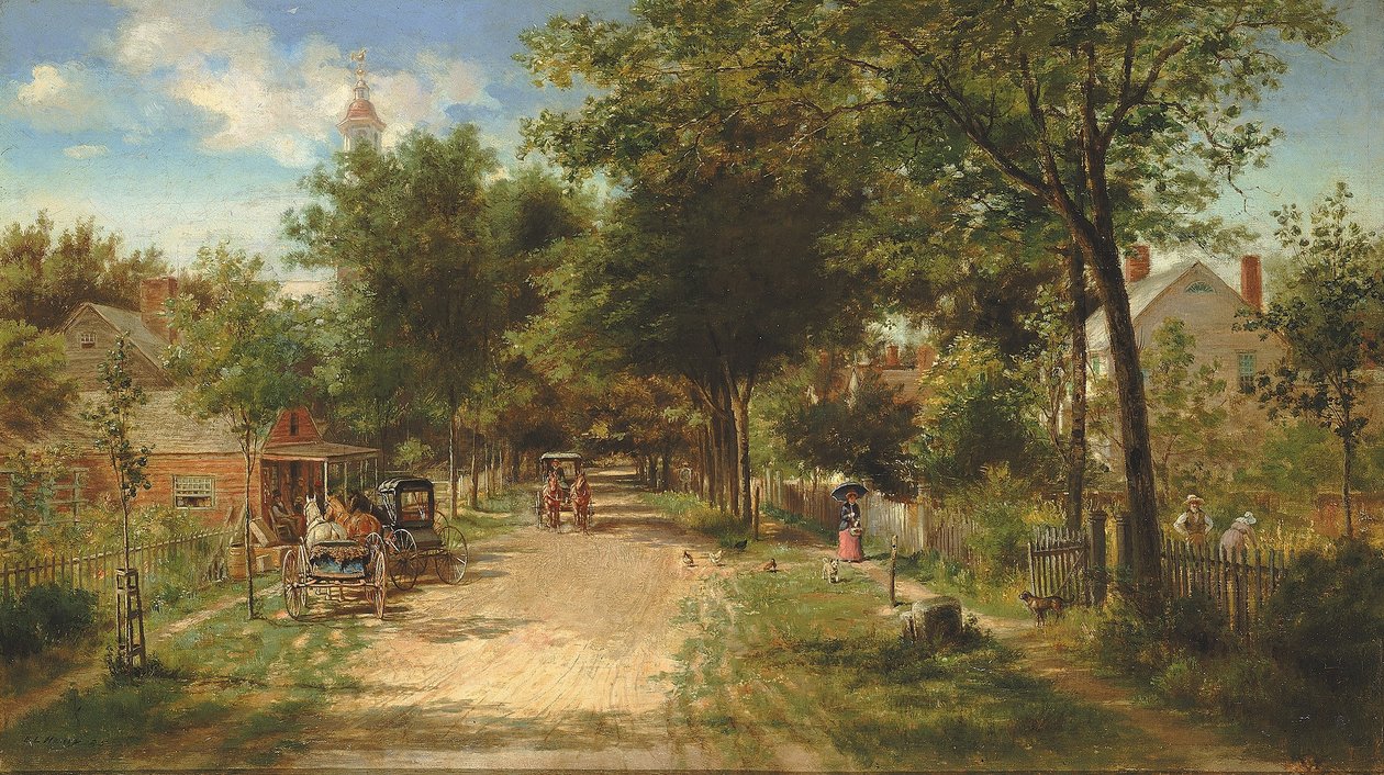 The Country Store alkotó: Edward Lamson Henry
