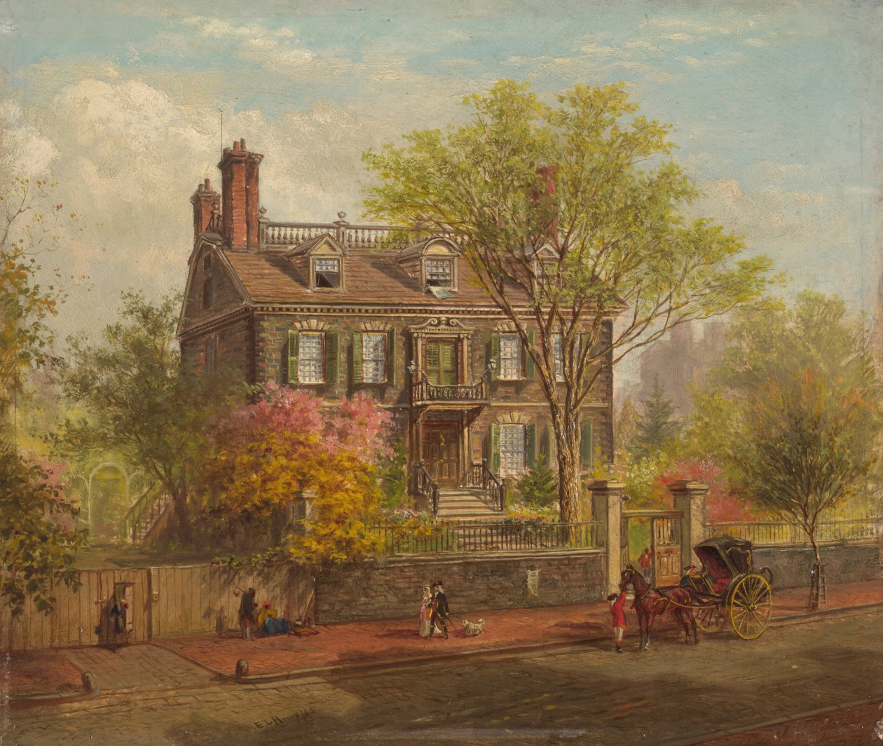 A John Hancock-ház alkotó: Edward Lamson Henry