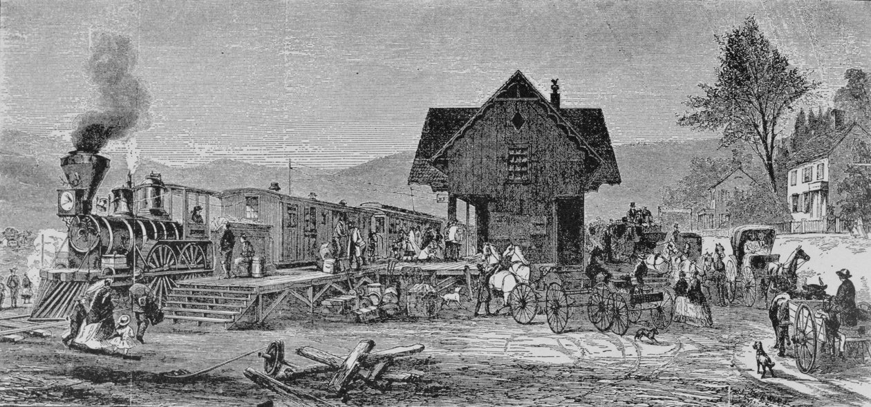 The Village Depot, illusztráció a „Harper