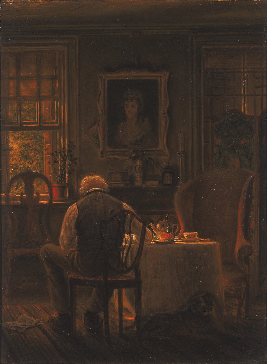 Az özvegy, 1873. alkotó: Edward Lamson Henry