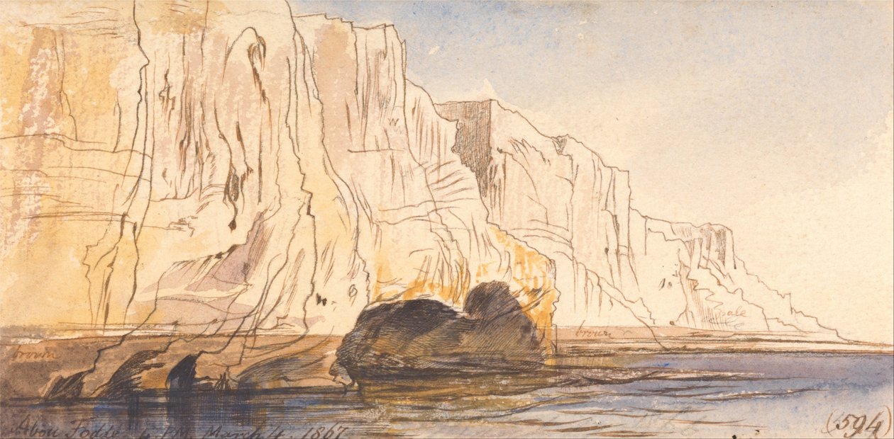 Abu Fodde, 1867. március 4., 16:00 óra (594) alkotó: Edward Lear
