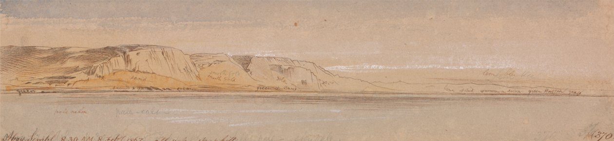 Abu Szimbel alkotó: Edward Lear