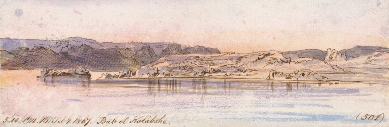 Bab el Kalabshe alkotó: Edward Lear