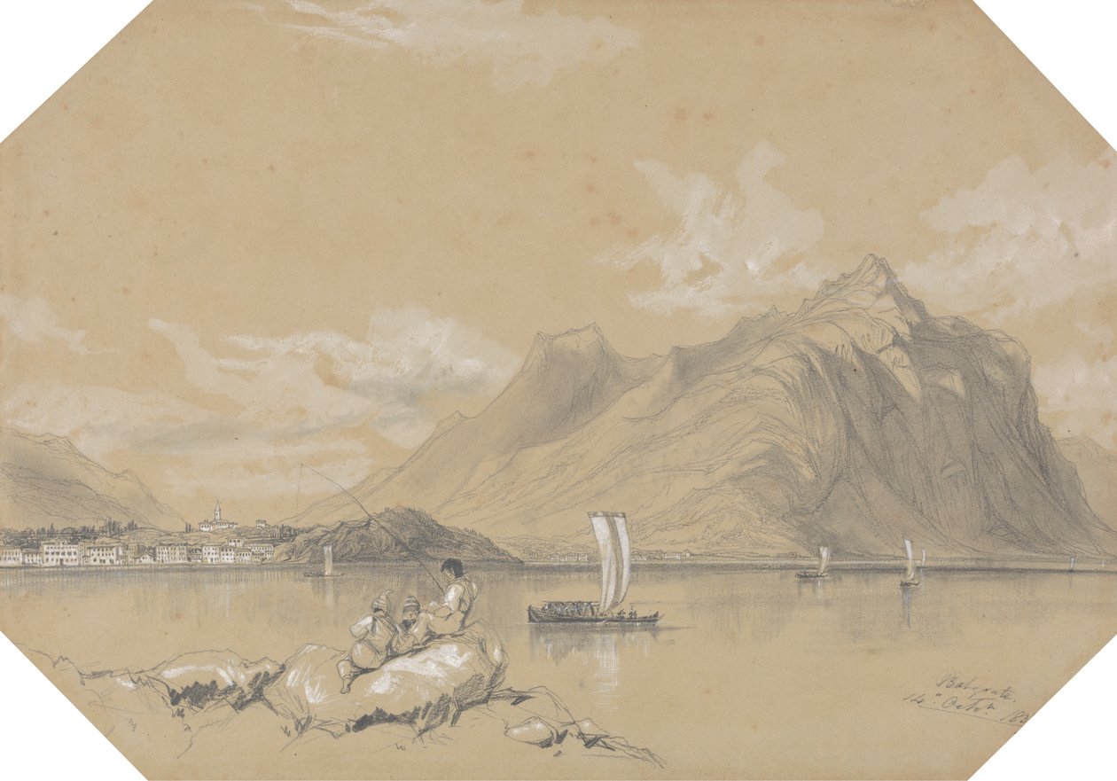 Balgrate. október 14. 1837 alkotó: Edward Lear