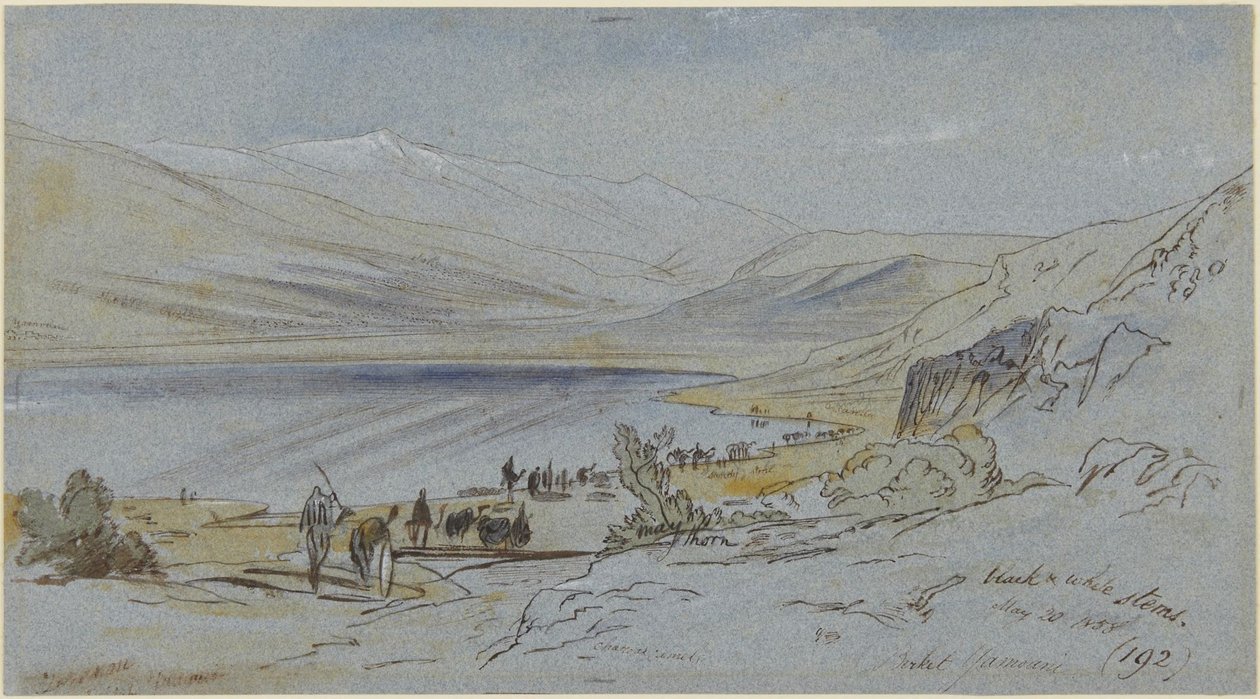 Birket el Yamouni alkotó: Edward Lear