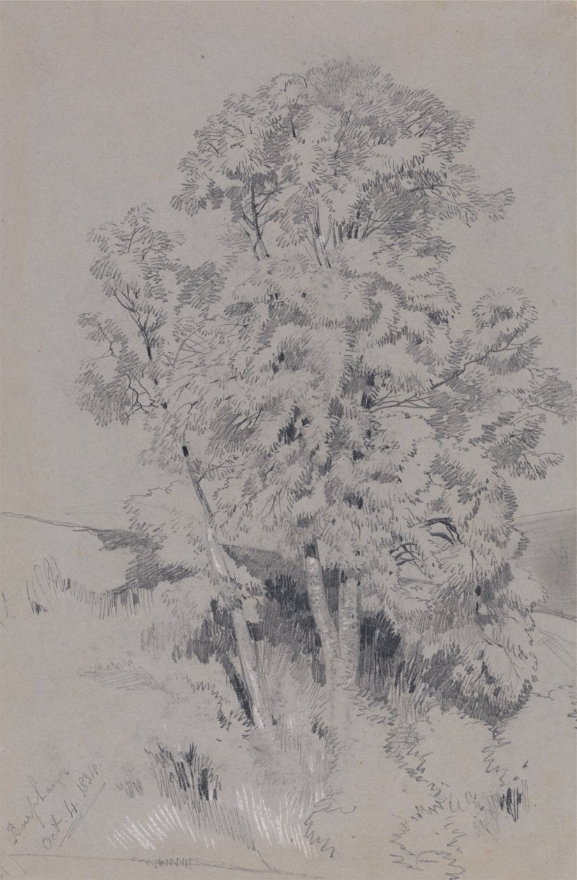 Burpham, 1834. október 4. alkotó: Edward Lear