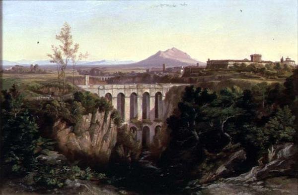 Civita Castellana alkotó: Edward Lear