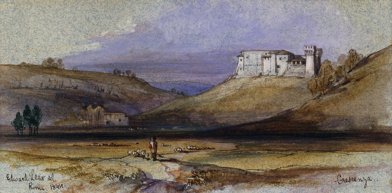 Crescence, 1844 alkotó: Edward Lear