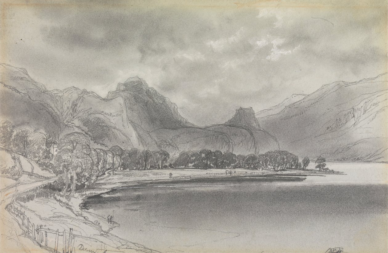 Derwentwater alkotó: Edward Lear