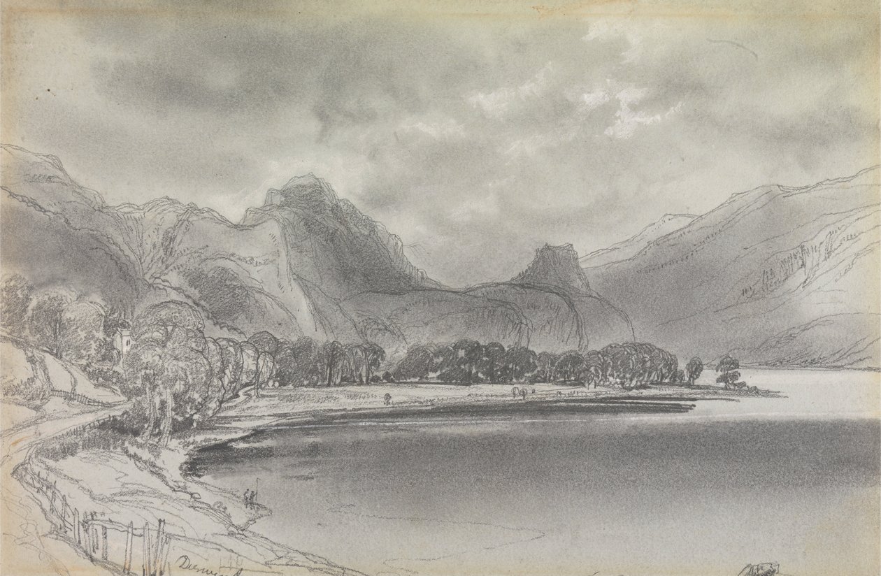 Derwentwater alkotó: Edward Lear