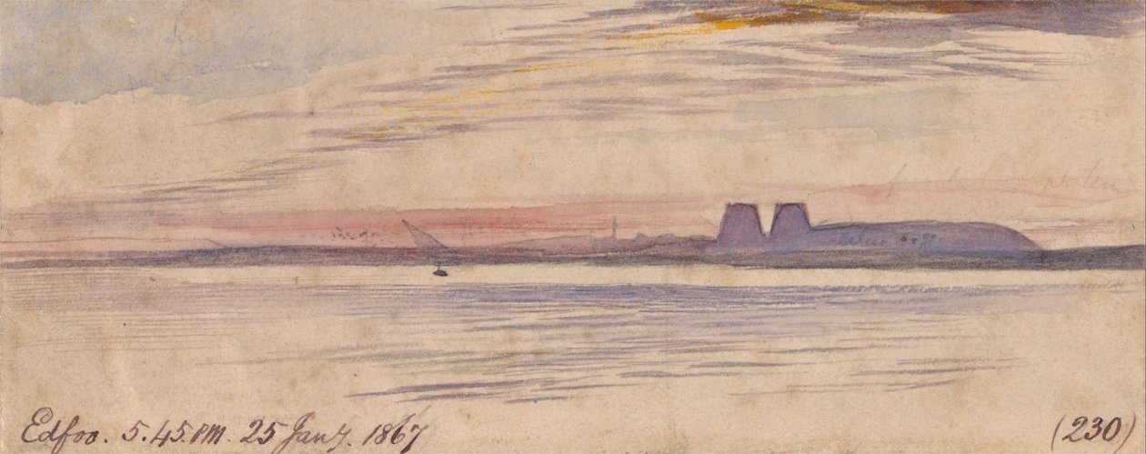 Edfu alkotó: Edward Lear