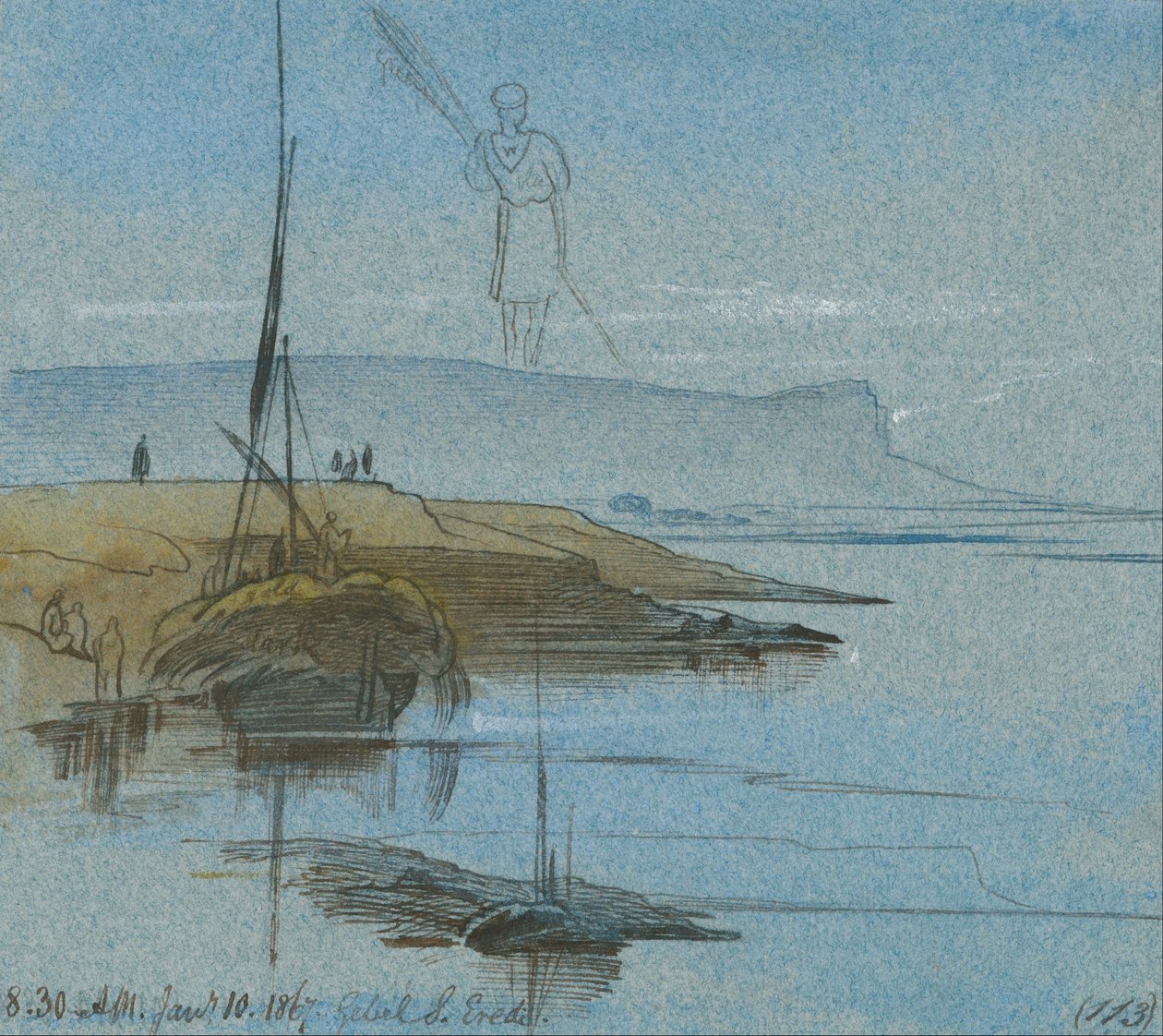 Gebel Sheikh Eredi alkotó: Edward Lear