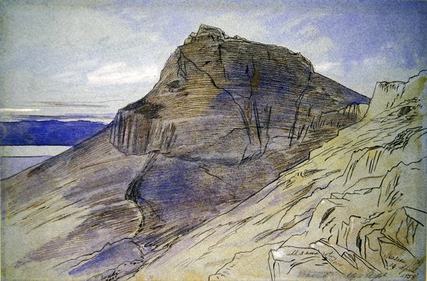 Masada a Holt-tengeren alkotó: Edward Lear