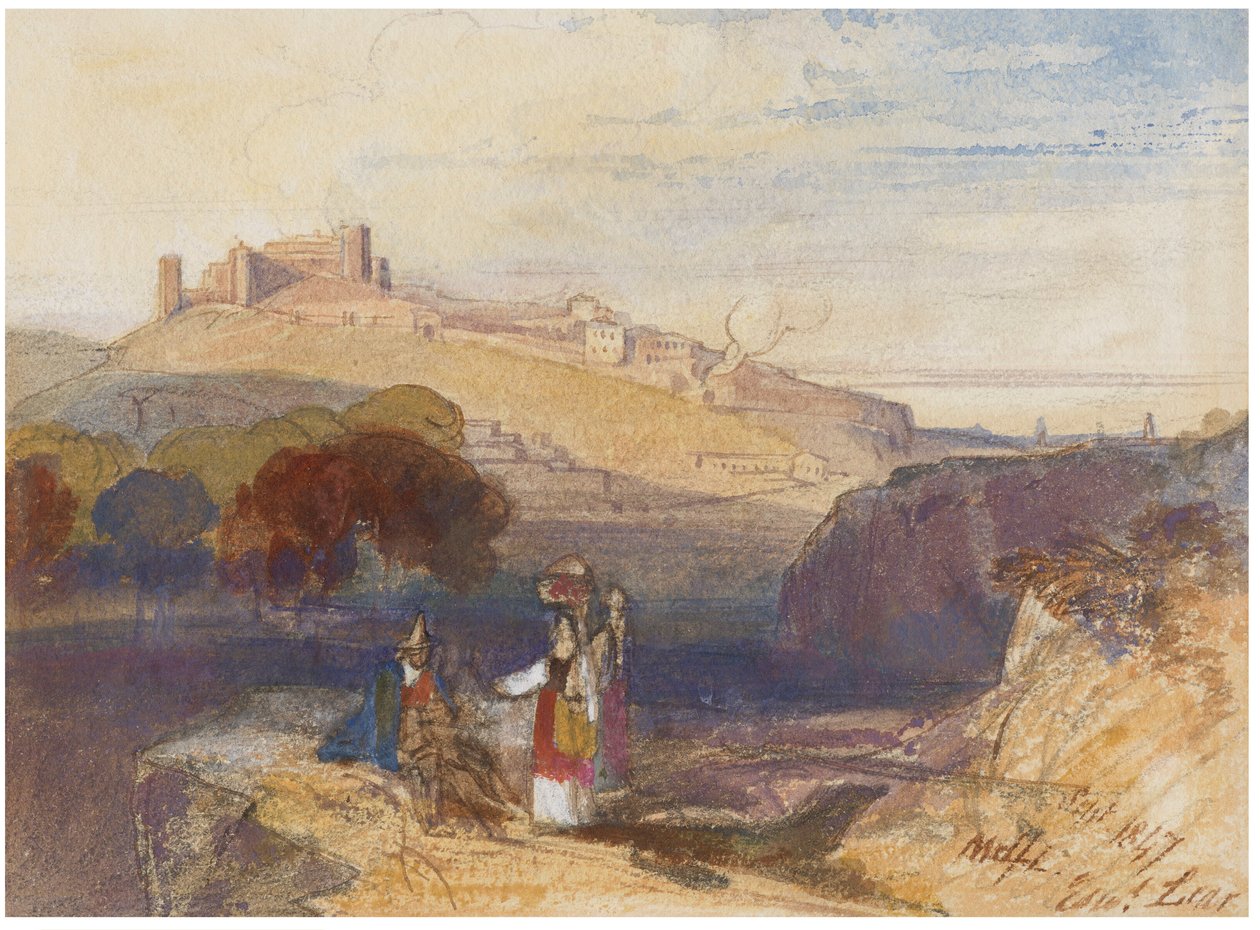 Melfi, Olaszország alkotó: Edward Lear