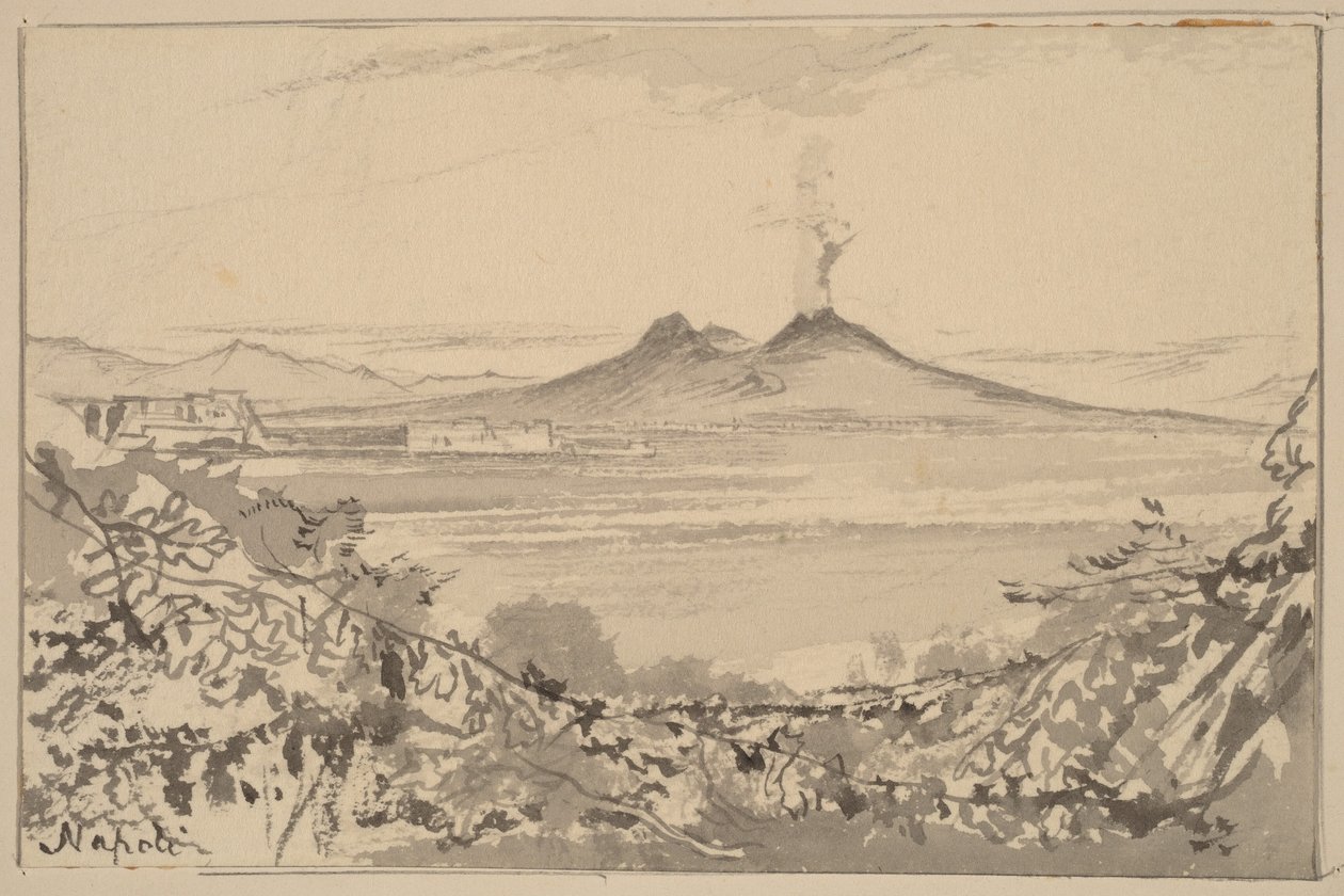 Nápoly alkotó: Edward Lear