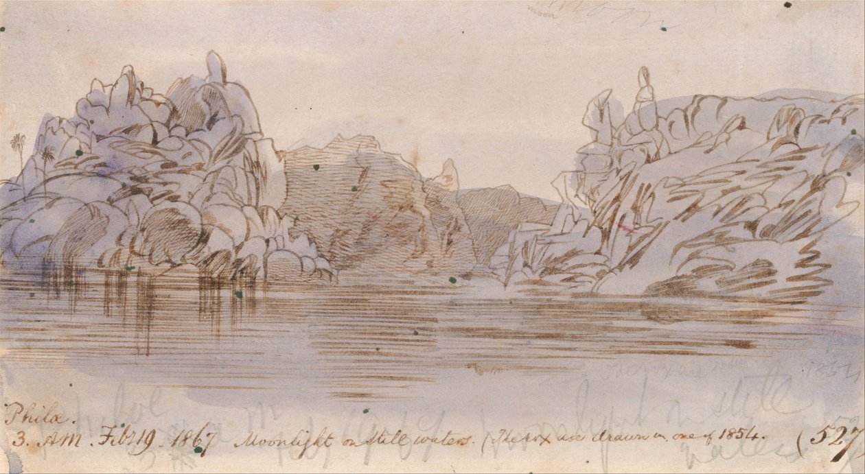 Philae alkotó: Edward Lear