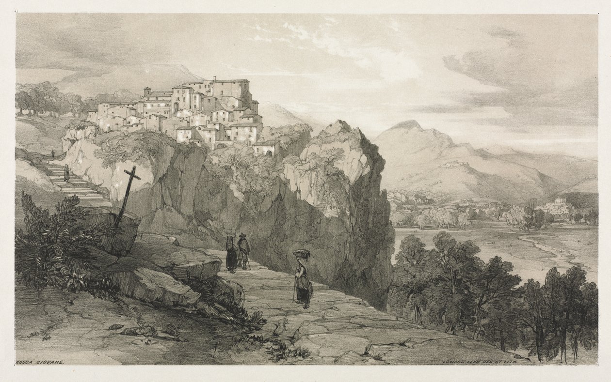 Rocca Giovane alkotó: Edward Lear