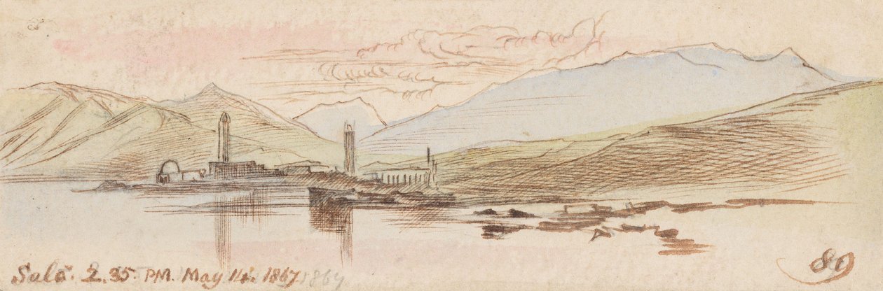 Salo; 1867. május 14., délután 2 óra 35 perc (89) alkotó: Edward Lear