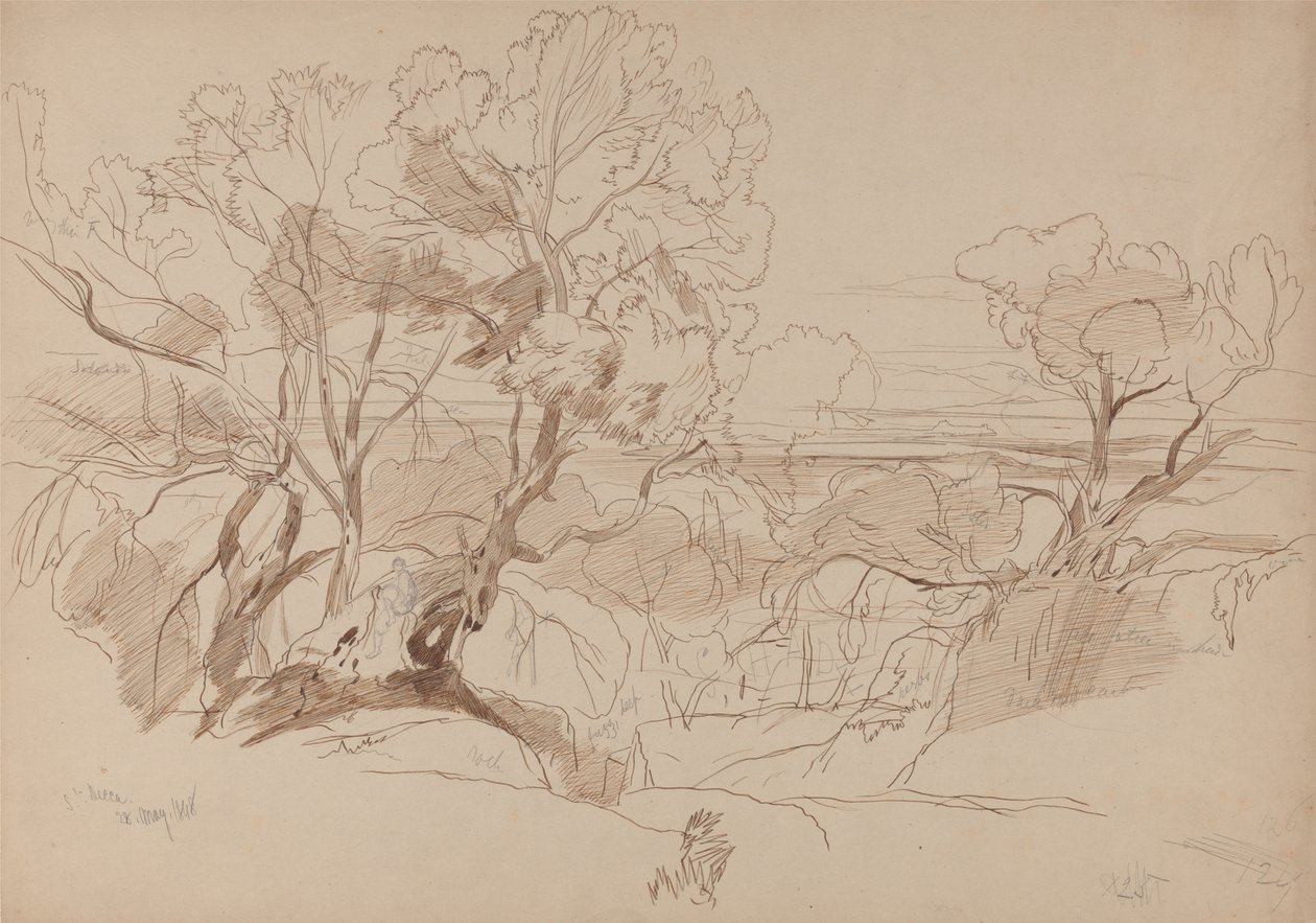 Santa Decca, Korfu, 1848. május 28. (126) alkotó: Edward Lear