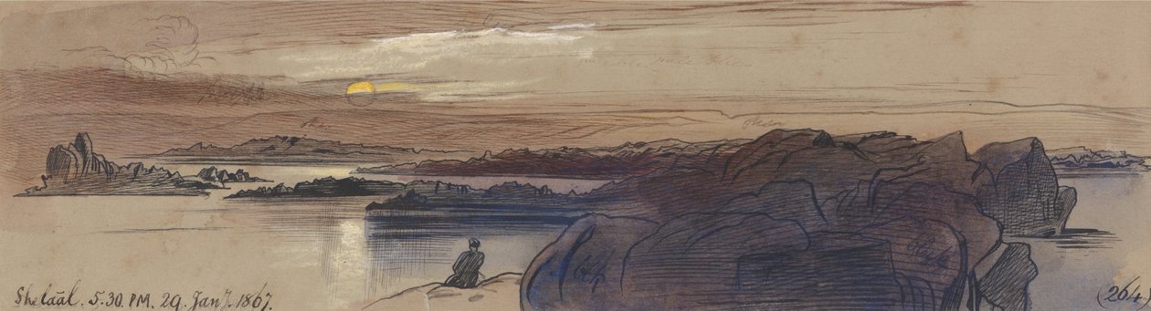 Shelaal, 1867. január 29. 5:30 (264) alkotó: Edward Lear