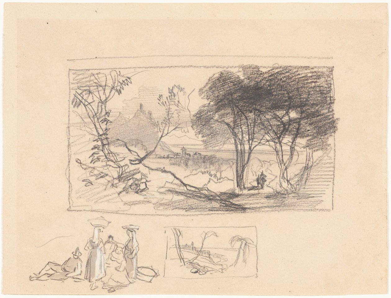 Vázlatok Olaszországból [előlap] alkotó: Edward Lear