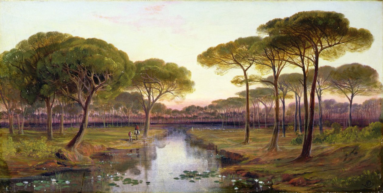 Pineta, Ravenna alkotó: Edward Lear