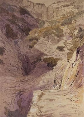 Szikla, Korax, Ithaka alkotó: Edward Lear
