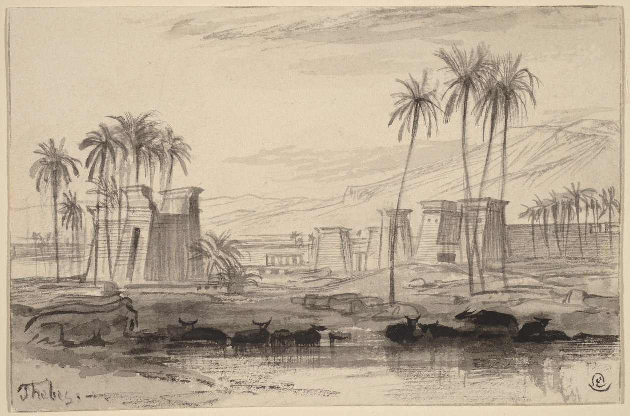 Théba alkotó: Edward Lear
