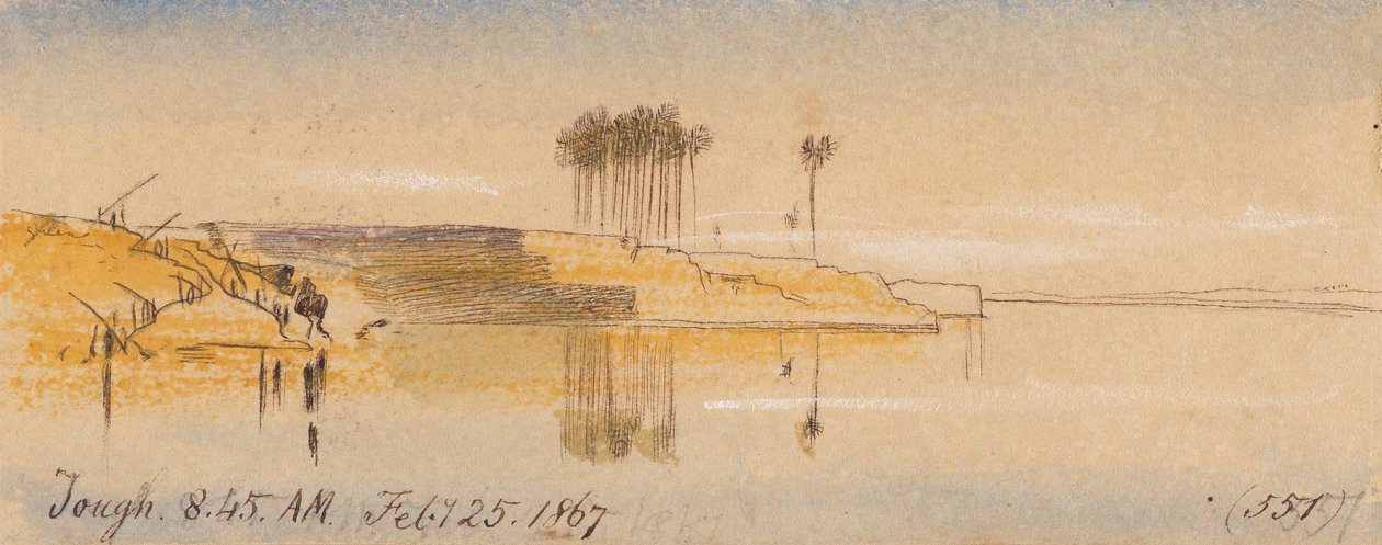 Nehéz; 1867. február 25., reggel 8:45 (551) alkotó: Edward Lear