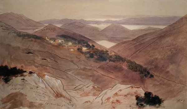 Katochori falu alkotó: Edward Lear