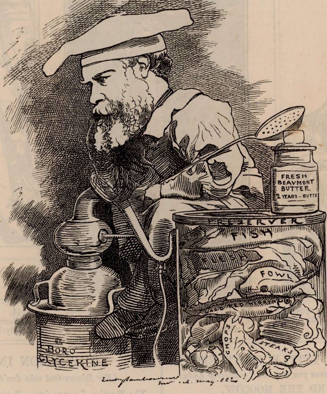Frederick Settle Barff rajzfilmje a Punch