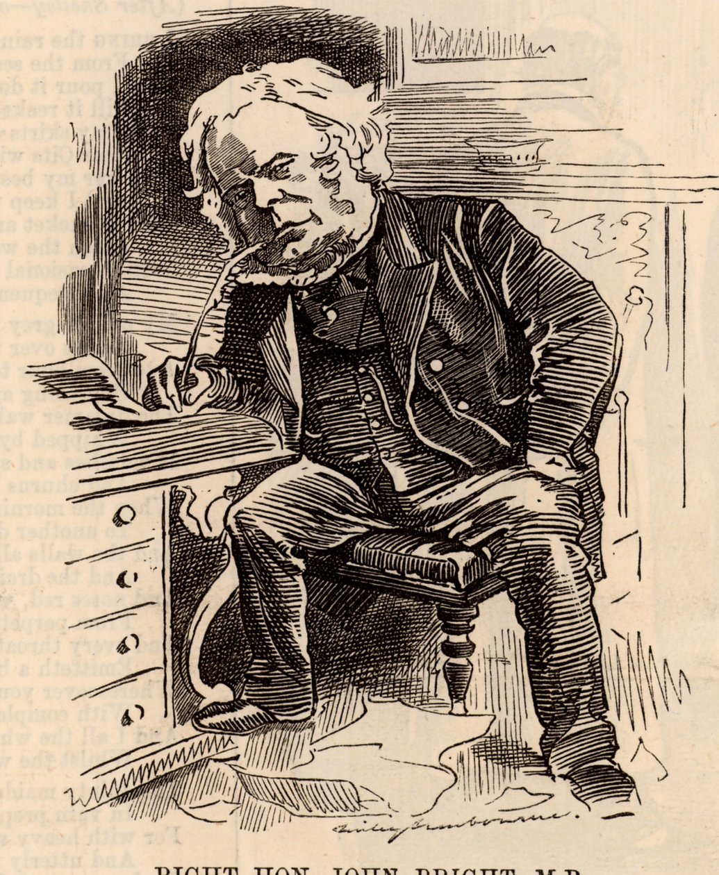 John Bright rajzfilmje alkotó: Edward Linley Sambourne