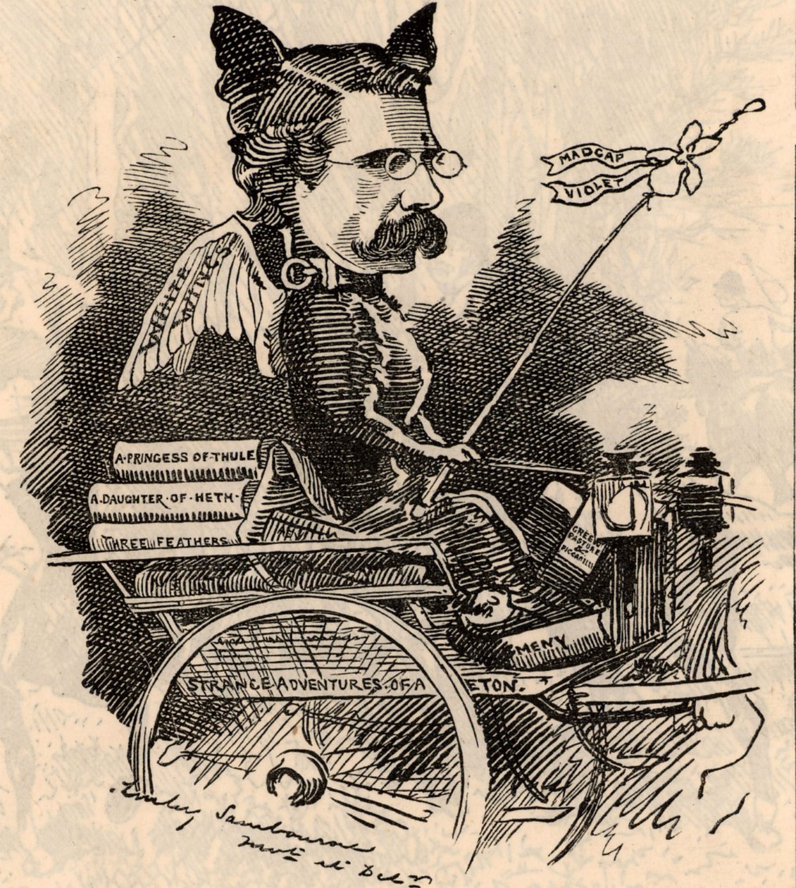 William Black rajzfilmje alkotó: Edward Linley Sambourne