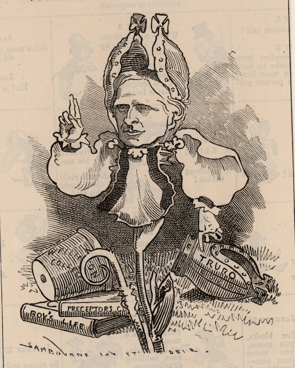 Edward White Benson alkotó: Edward Linley Sambourne