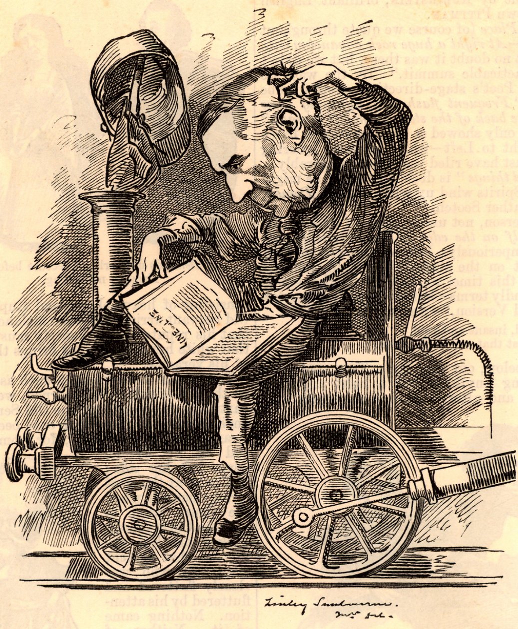 Edward William Watkin (1819-1901) alkotó: Edward Linley Sambourne
