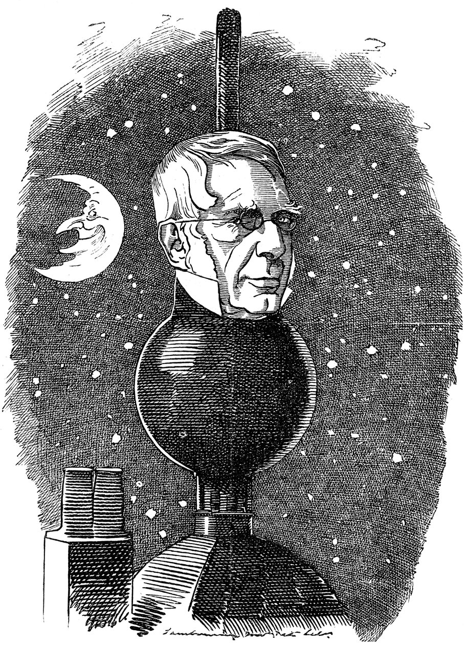 George Biddell Airy 1801-1892 angol csillagász és geofizikus, 1883 alkotó: Edward Linley Sambourne