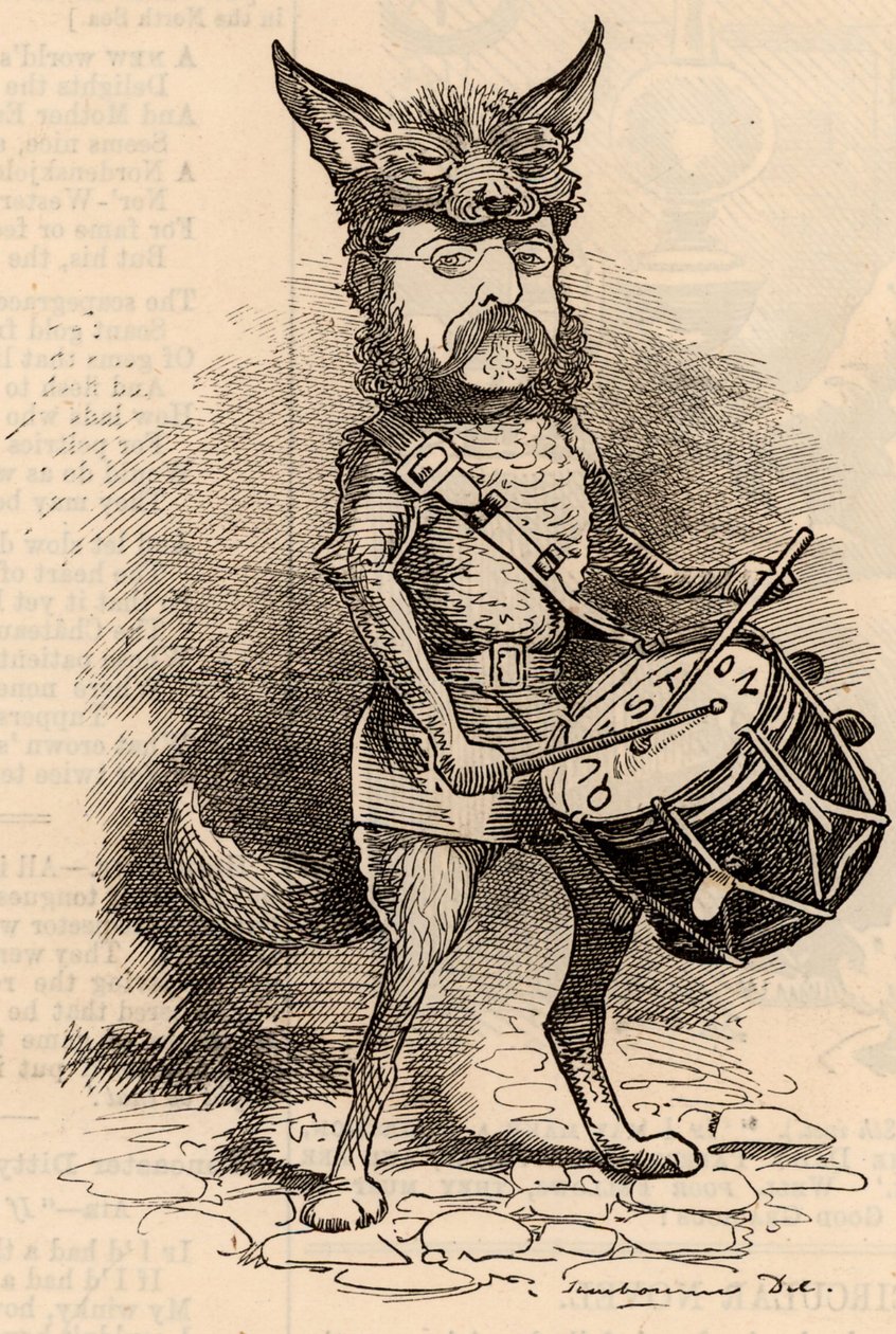 Henry Drummond Charles Wolff (1830-1908) alkotó: Edward Linley Sambourne
