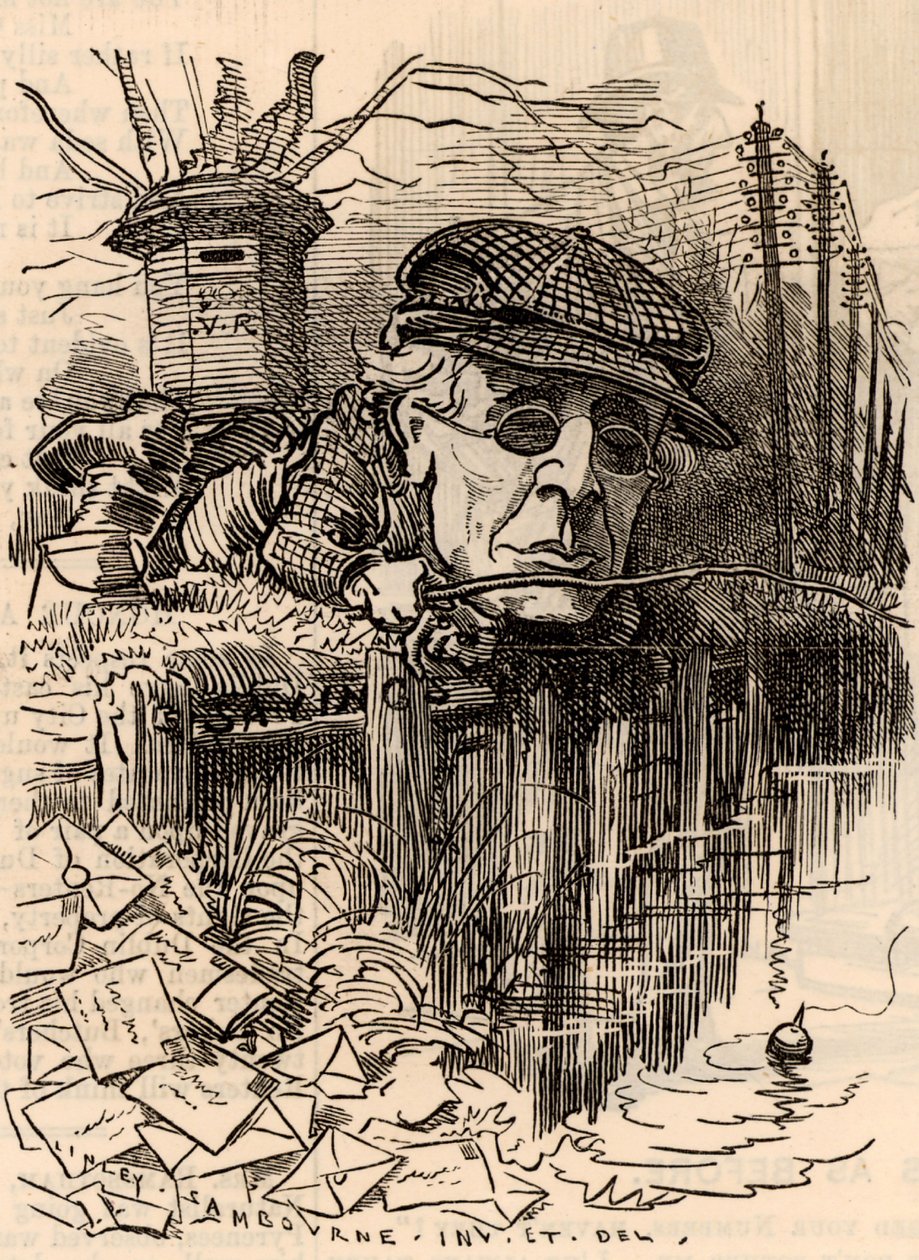 Henry Fawcett (1833-1884) alkotó: Edward Linley Sambourne