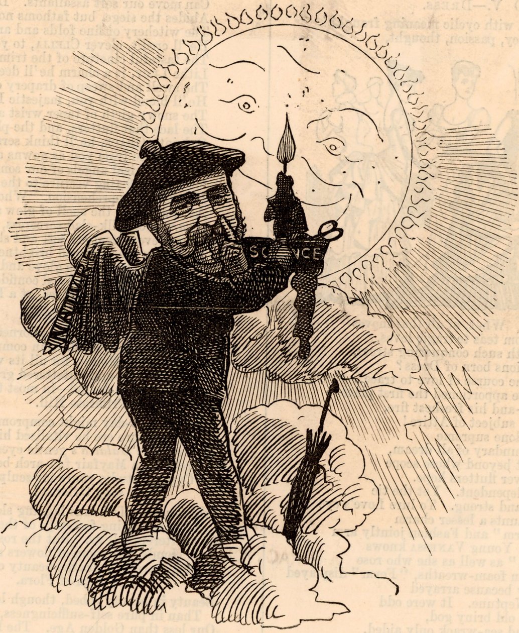 Joseph Norman Lockyer portréja alkotó: Edward Linley Sambourne