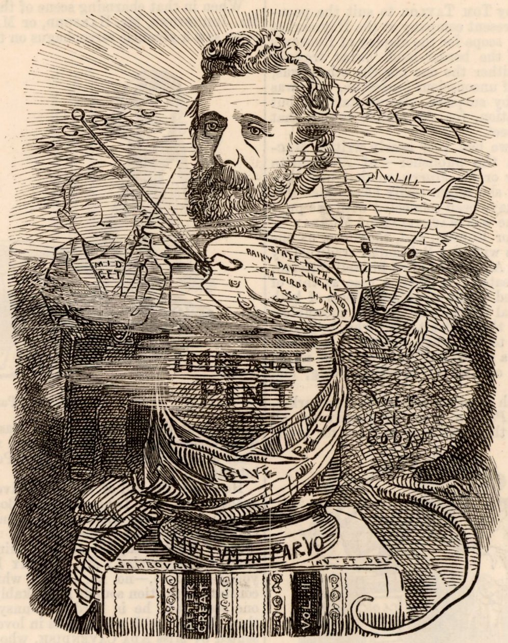 Peter Graham portréja alkotó: Edward Linley Sambourne