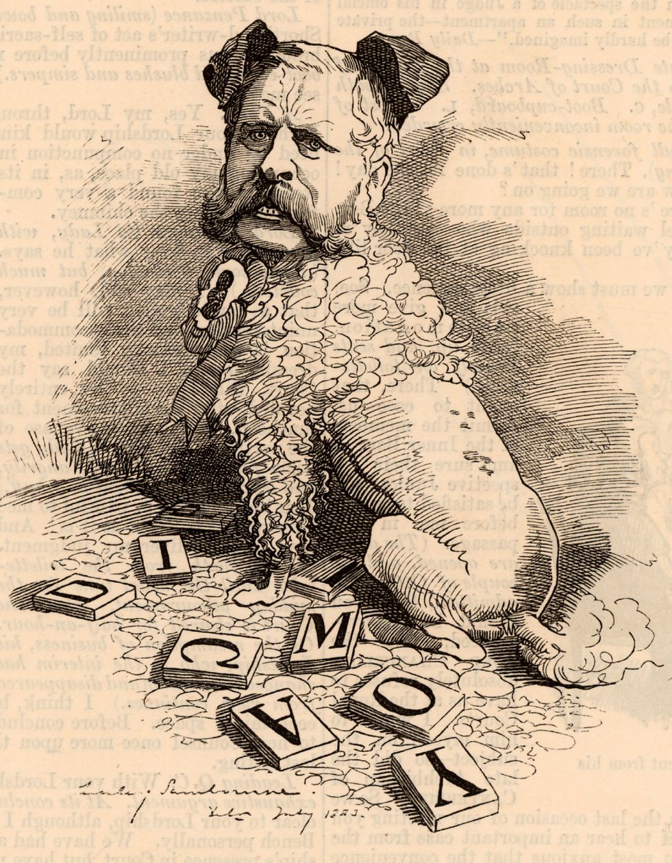 William Henry Waddington (1826-1894) alkotó: Edward Linley Sambourne
