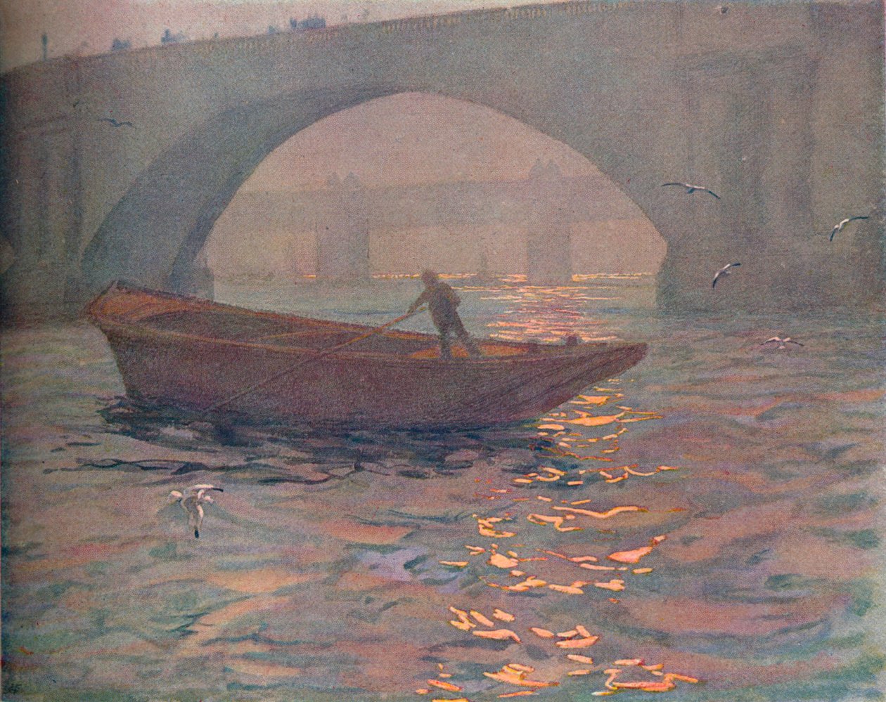Waterloo híd, 1910 alkotó: Edward Louis Lawrenson