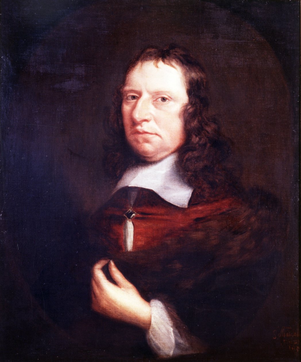 Egy úriember portréja, 1655-58 körül (olaj, vászon) alkotó: Edward Mascall
