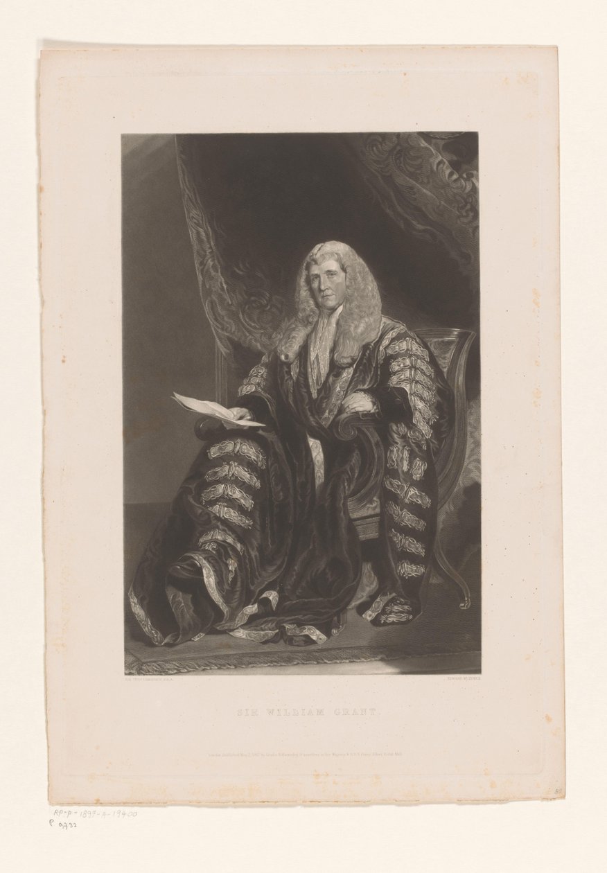 William Grant portréja alkotó: Edward McInnes