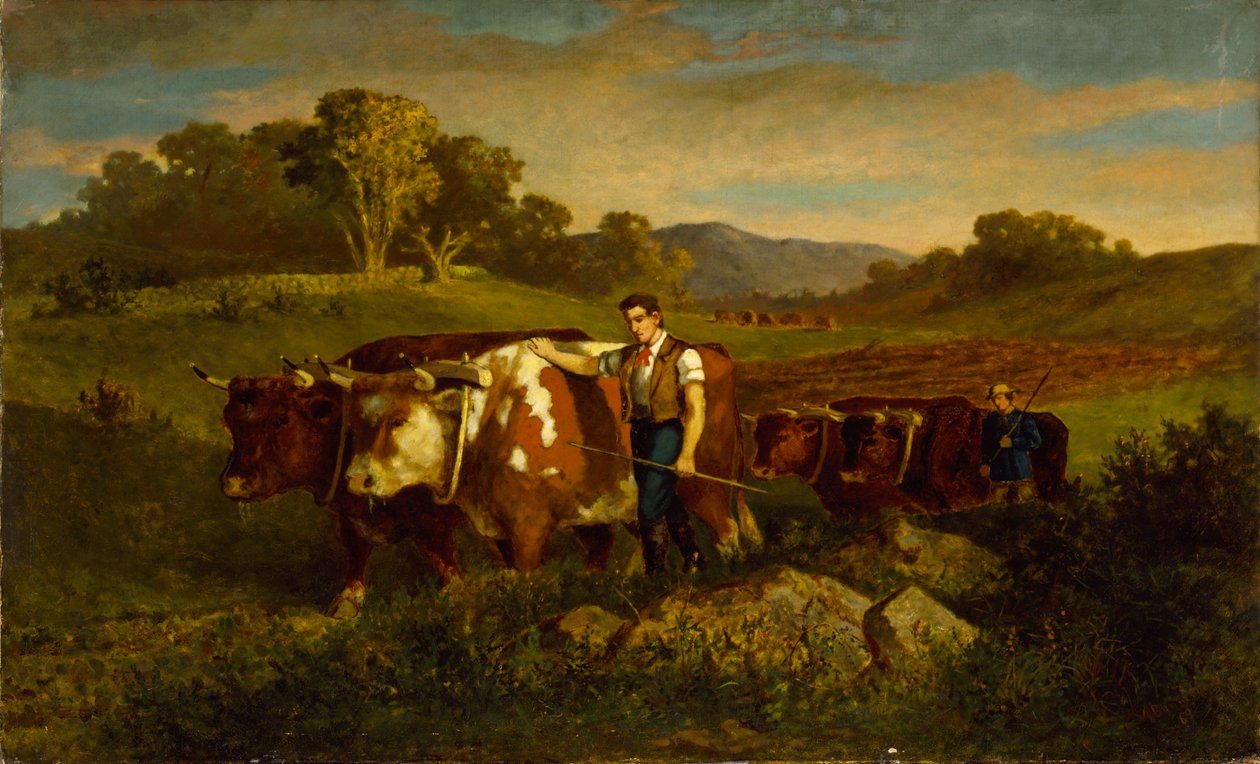 Pásztorok tehenekkel alkotó: Edward Mitchell Bannister