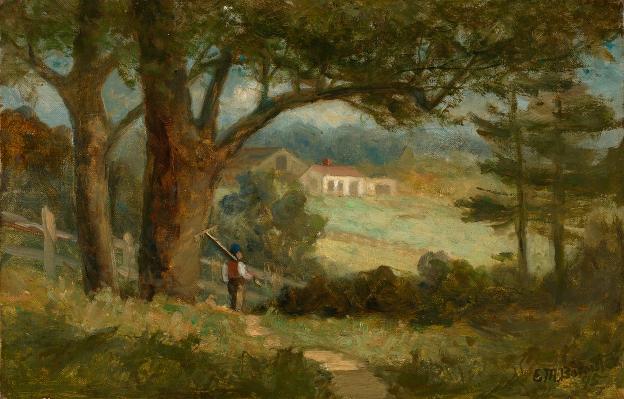 Hazafelé, 1895. alkotó: Edward Mitchell Bannister